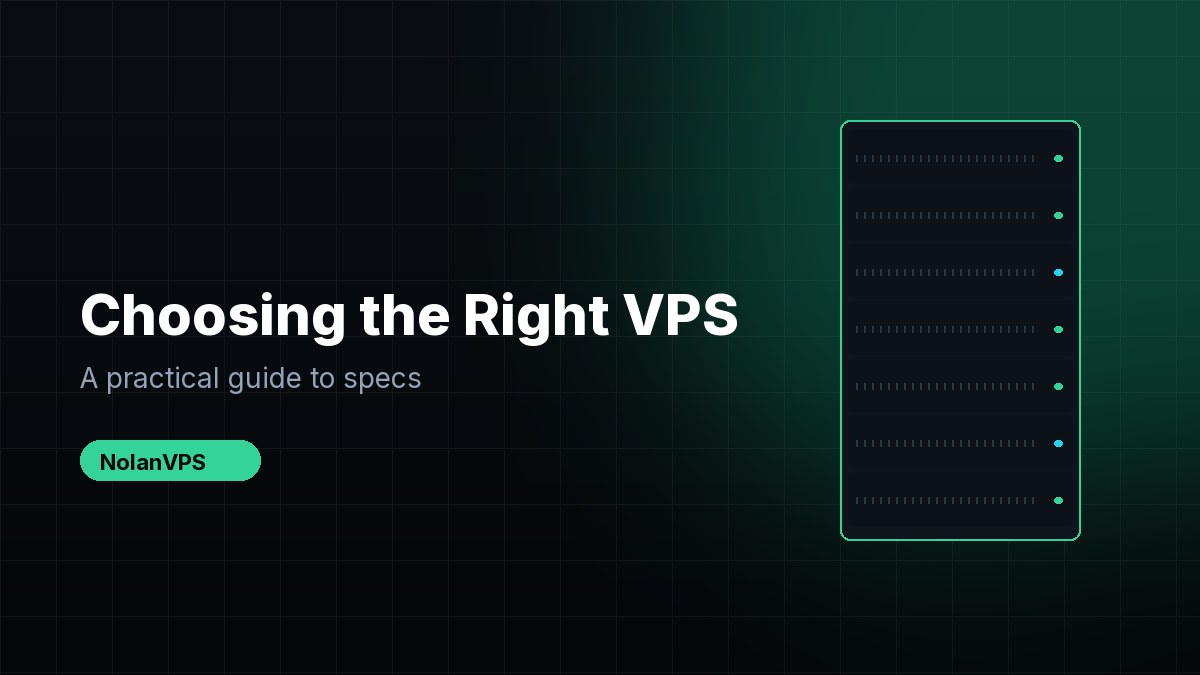 Choosing the right VPS